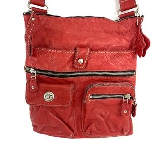 roots crossbody leather bag